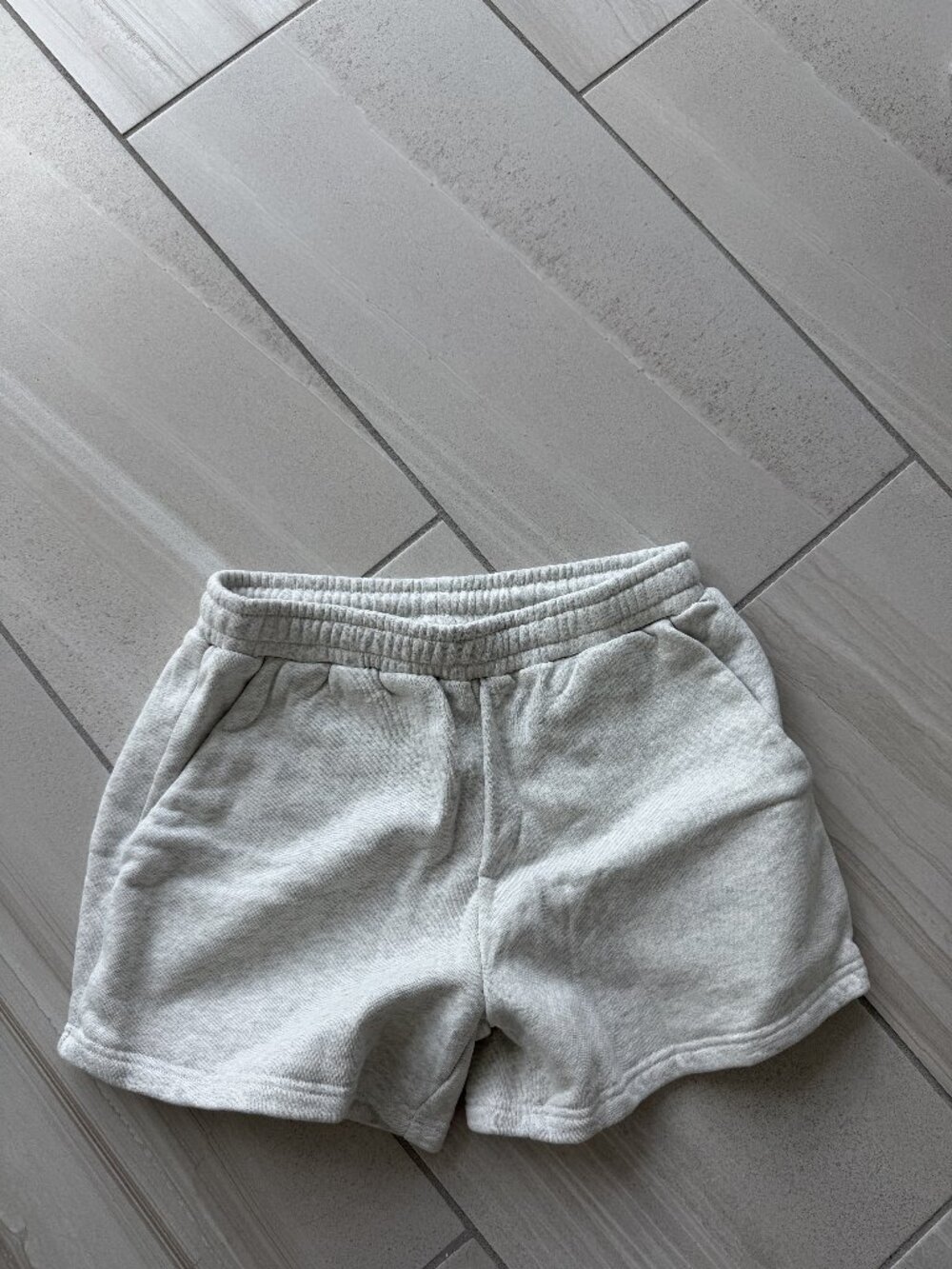 PARKE Light Gray Sweat Shorts